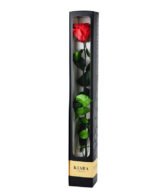 1 Ramo Rosa stabilizzate Blu - immagine 2